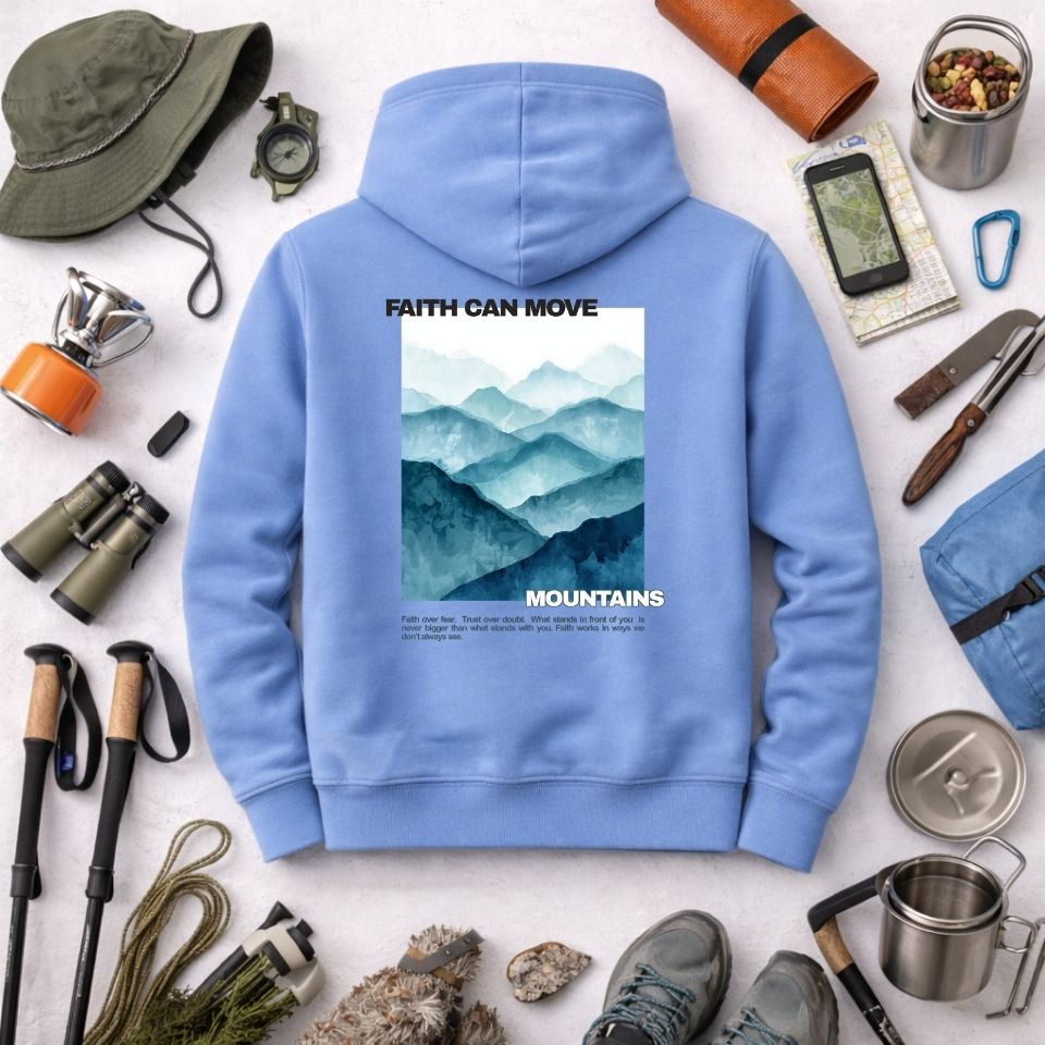 Unisex Hoodie - Carolina Blue