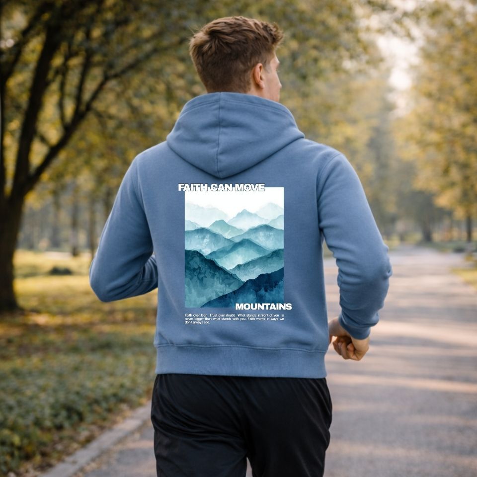 Unisex Hoodie - Indigo Blue