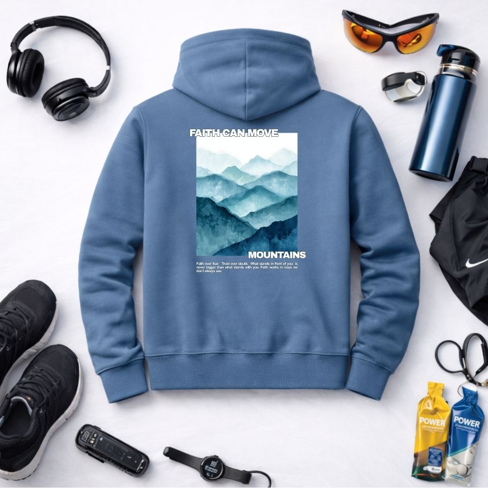 Unisex Hoodie - Indigo Blue