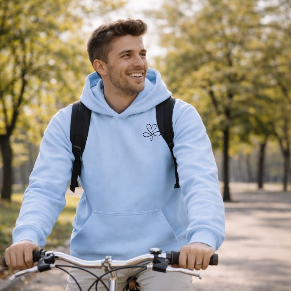 Unisex Hoodie - Light Blue