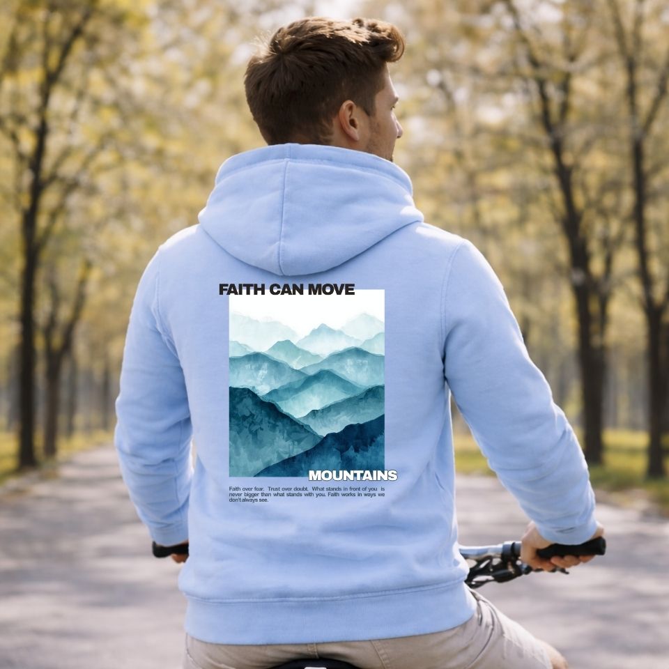 Unisex Hoodie - Light Blue