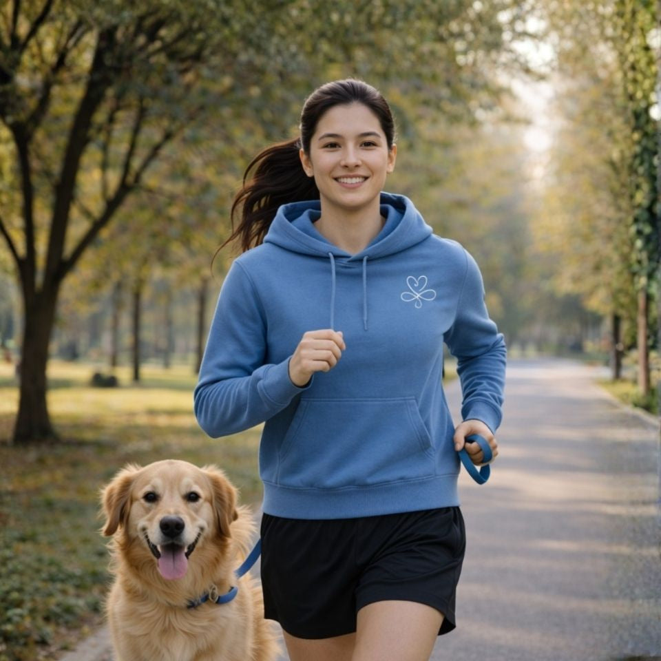 Unisex Hoodie - Indigo Blue