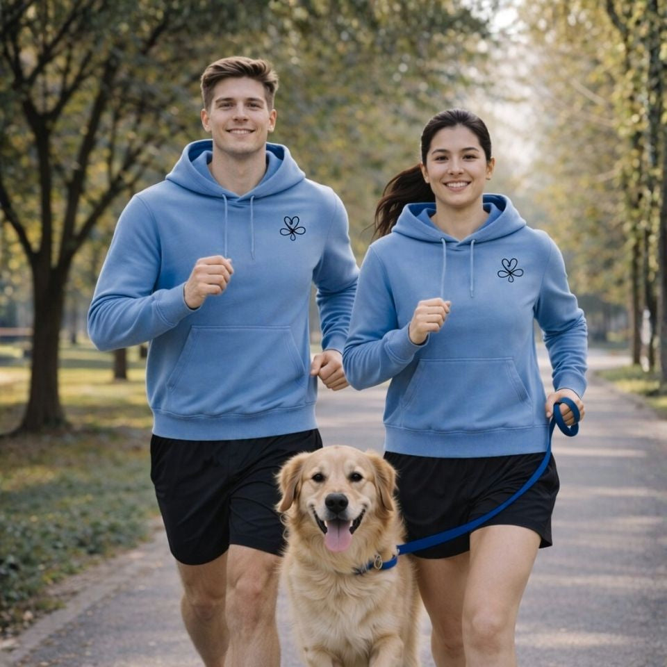 Unisex Hoodie - Indigo Blue