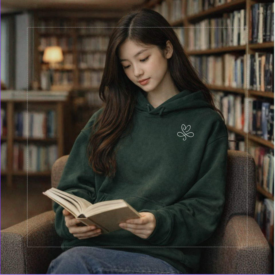 Unisex Hoodie - Green Forest