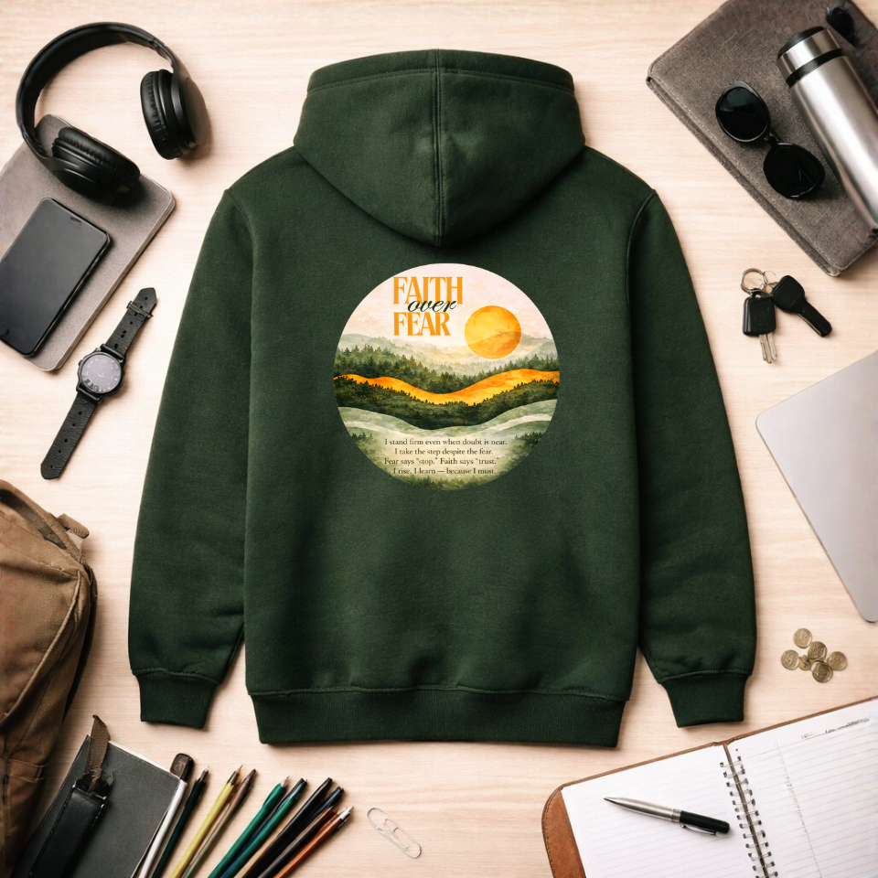 Unisex Hoodie - Green Forest