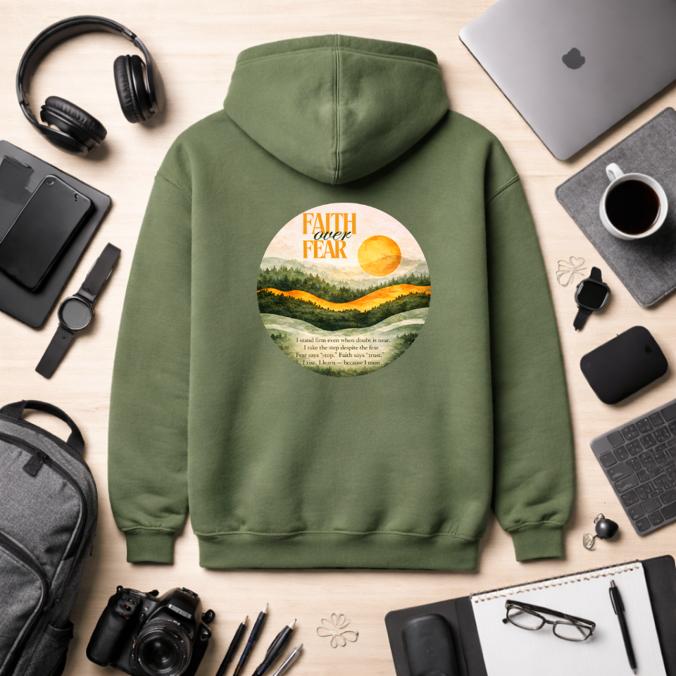 Unisex Hoodie - Green Navy