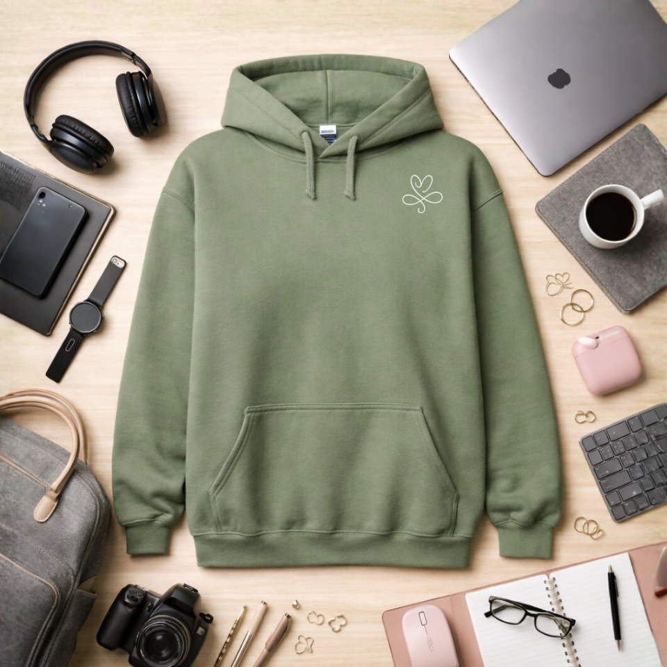 Unisex Hoodie - Green Navy
